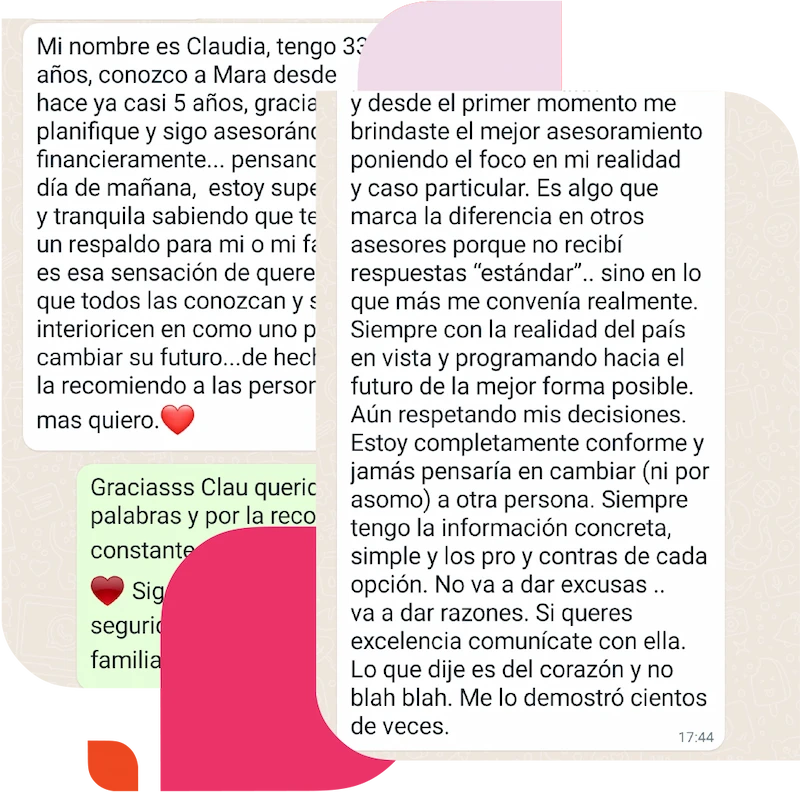 Testimonio de nuestros clientes - Spatia Finanzas
